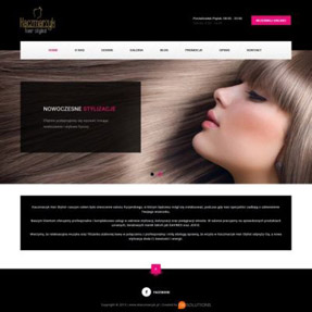 Strona internetowa - Kaczmarzyk Hair Stylist