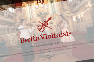 Strona internetowa - Berlin Violinists