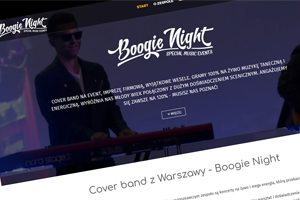 Strona internetowa - BoogieNight