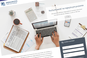 Strona internetowa - Biuro rachunkowe Grzegorczyk