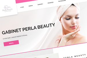 Strona internetowa - Perla Beauty