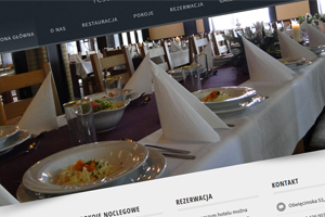 Strona internetowa - Weranda Restaurant & Rooms